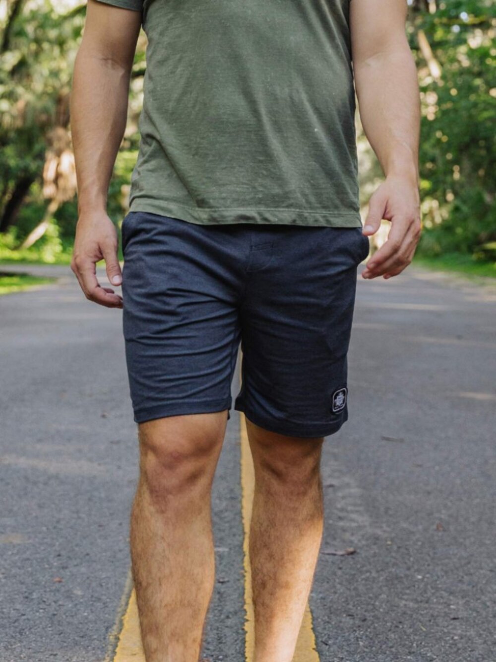NWT Baja Llama MACH ZERO LOUNGE SHORTS - NAVY - Picture 5 of 6